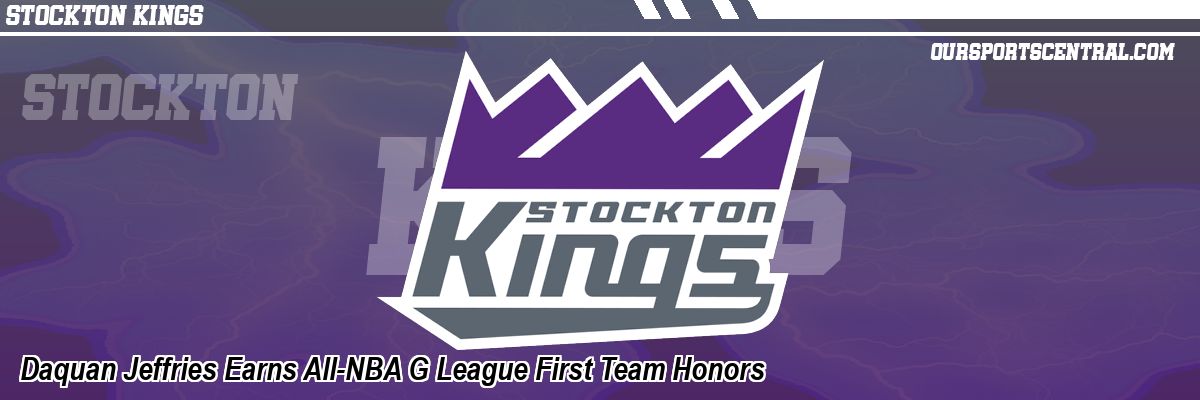Daquan Jeffries Earns All-NBA G League First Team Honors