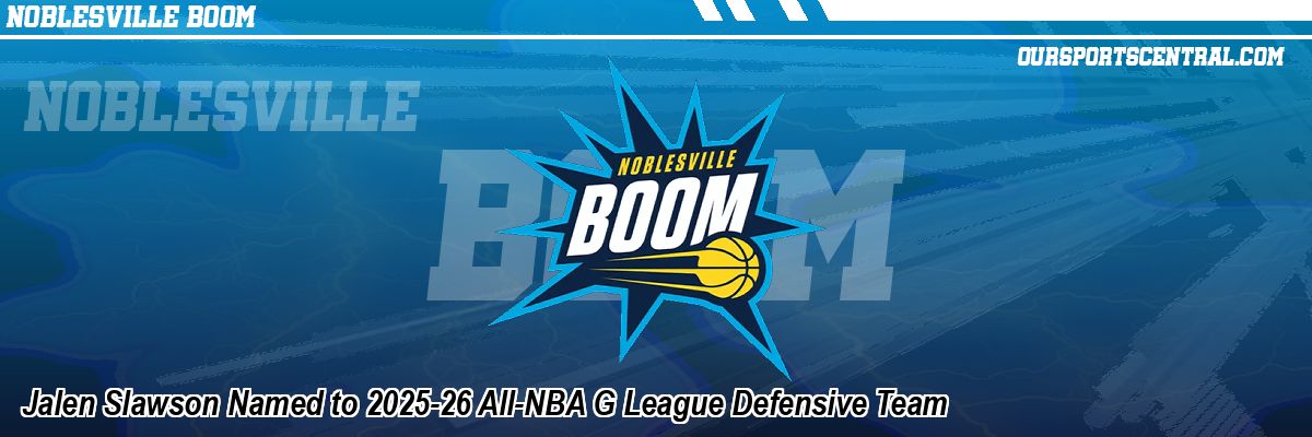 Jalen Slawson Named to 2025-26 All-NBA G League Defensive Team