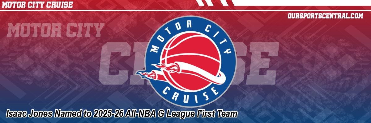 Isaac Jones Named to 2025-26 All-NBA G League First Team