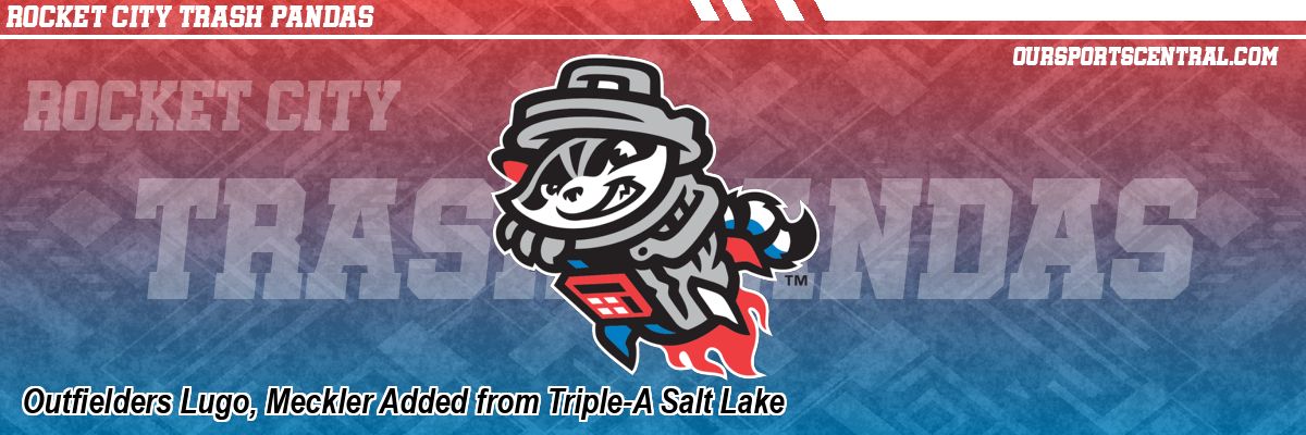 Outfielders Lugo, Meckler Added from Triple-A Salt Lake