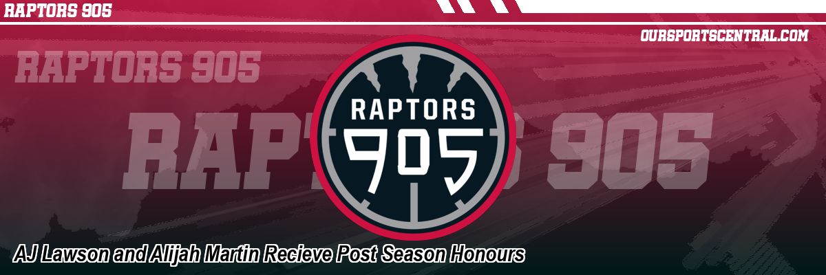 AJ Lawson and Alijah Martin Recieve Post Season Honours