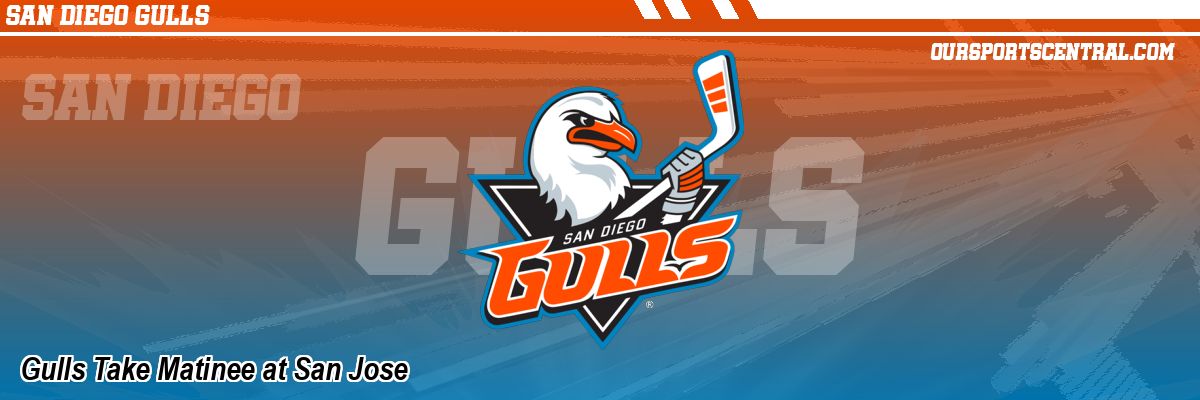 Gulls Take Matinee at San Jose