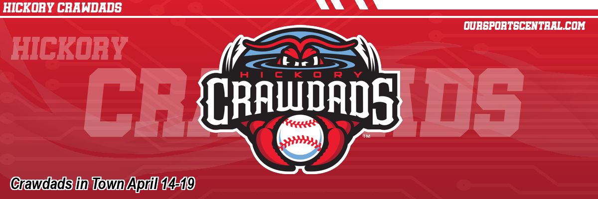 Crawdads in Town April 14-19