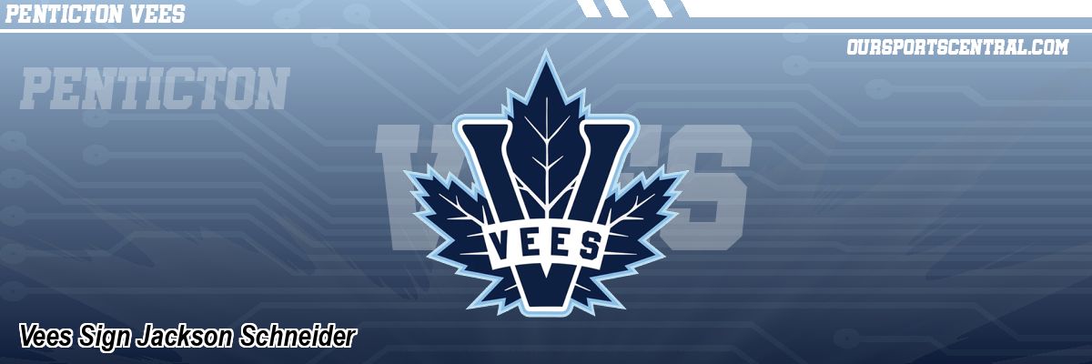 Vees Sign Jackson Schneider