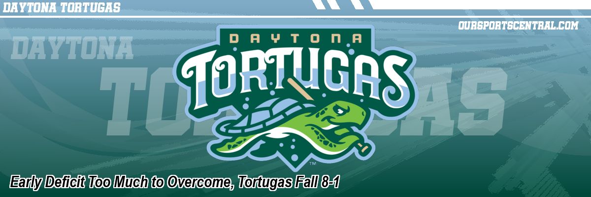 Early Deficit Too Much to Overcome, Tortugas Fall 8-1