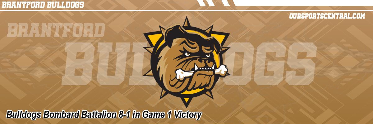 Bulldogs Bombard Battalion 8-1 in Game 1 Victory