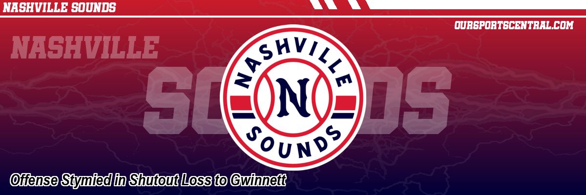 Offense Stymied in Shutout Loss to Gwinnett