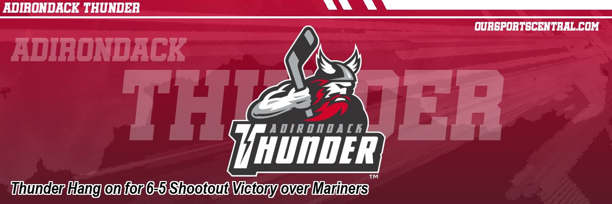 Thunder Hang on for 6-5 Shootout Victory over Mariners