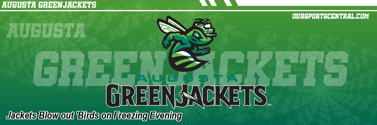 Jackets Blow out 'Birds on Freezing Evening