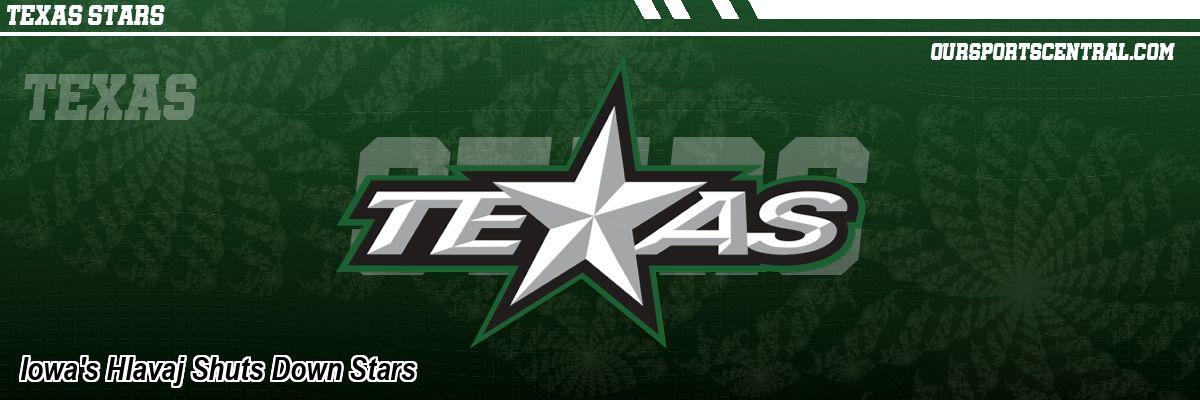 Iowa's Hlavaj Shuts Down Stars