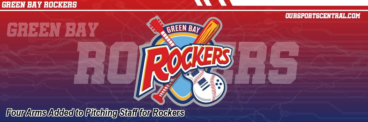 Four Arms Added to Pitching Staff for Rockers