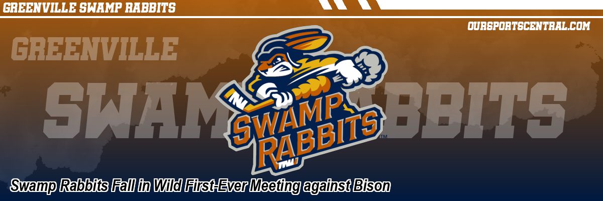 Swamp Rabbits Fall in Wild First-Ever Meeting against Bison
