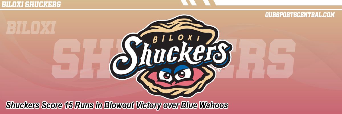 Shuckers Score 15 Runs in Blowout Victory over Blue Wahoos