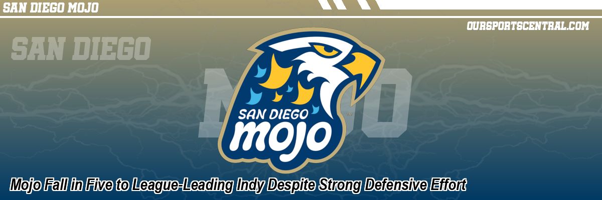 Mojo Fall in Five to League-Leading Indy Despite Strong Defensive Effort