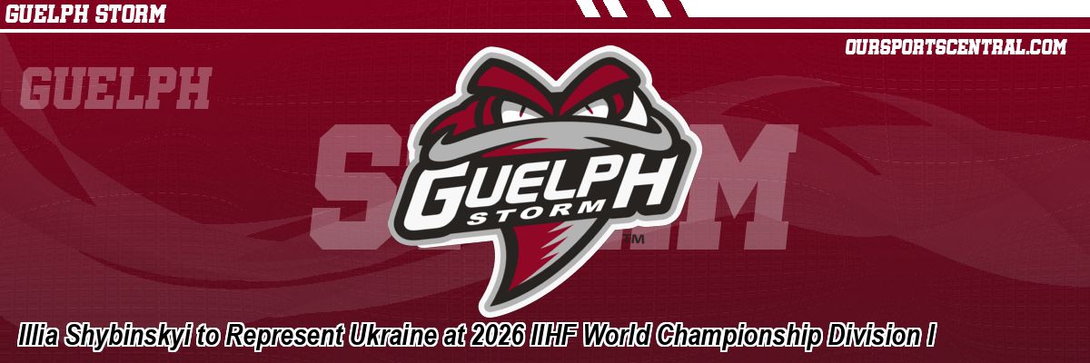 Illia Shybinskyi to Represent Ukraine at 2026 IIHF World Championship Division I