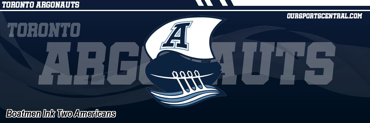 Boatmen Ink Two Americans