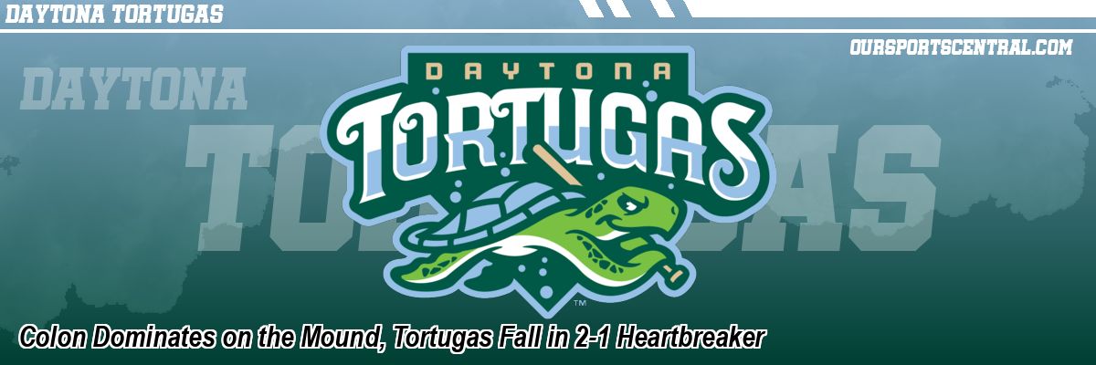 Colon Dominates on the Mound, Tortugas Fall in 2-1 Heartbreaker