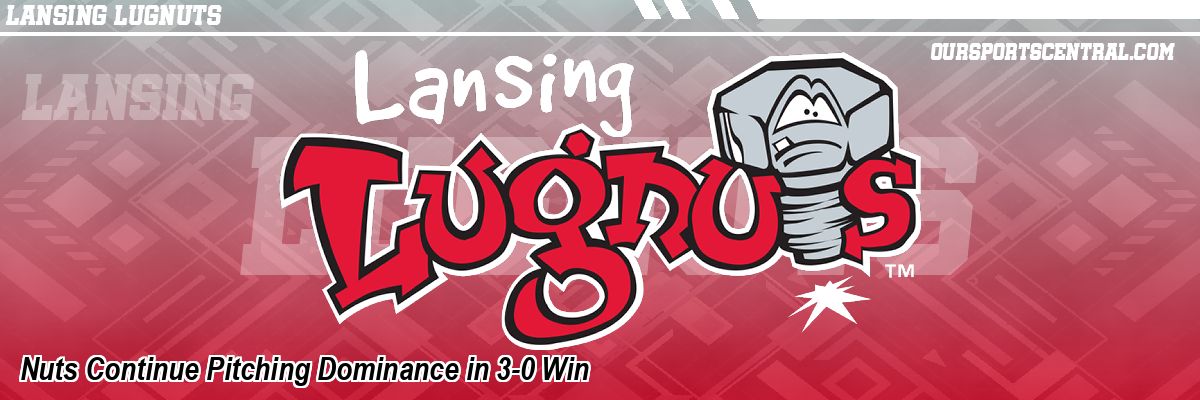 Nuts Continue Pitching Dominance in 3-0 Win