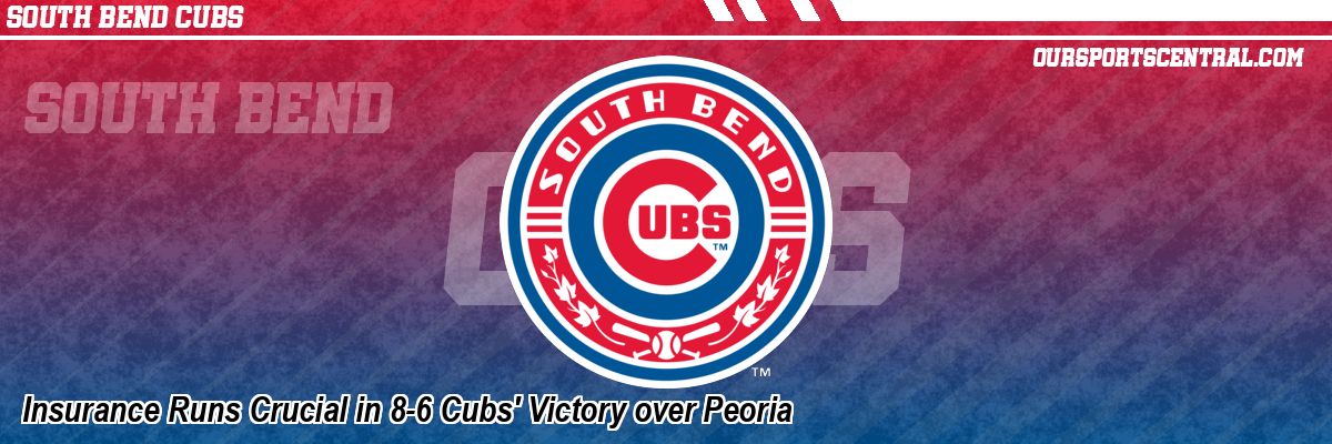 Insurance Runs Crucial in 8-6 Cubs' Victory over Peoria