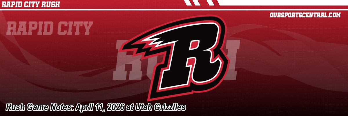 Rush Game Notes: April 11, 2026 at Utah Grizzlies