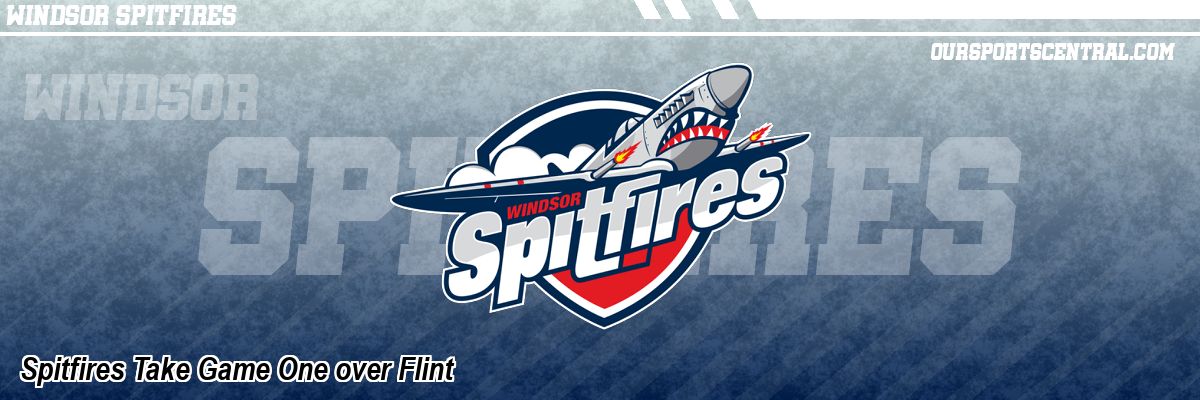 Spitfires Take Game One over Flint