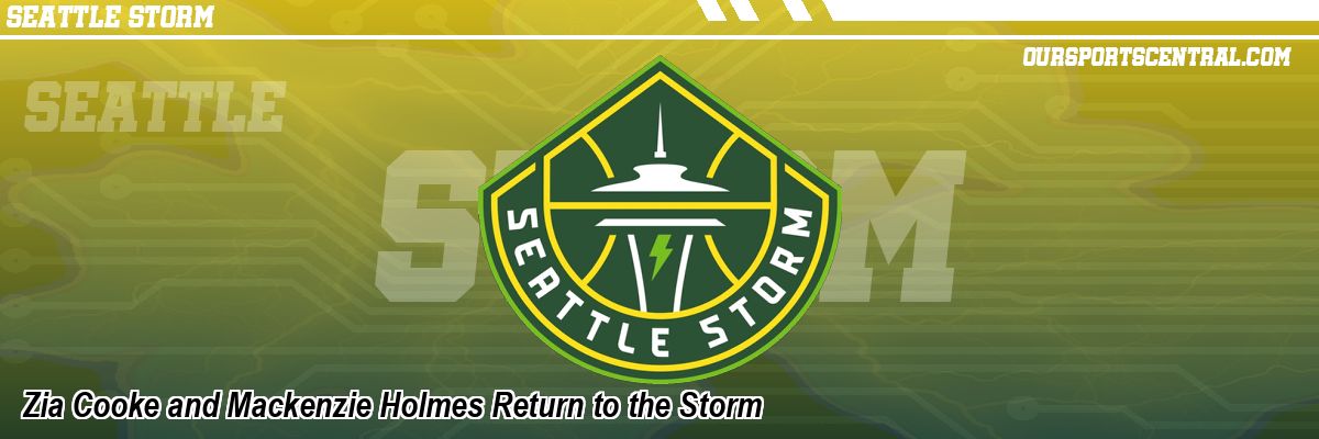 Zia Cooke and Mackenzie Holmes Return to the Storm