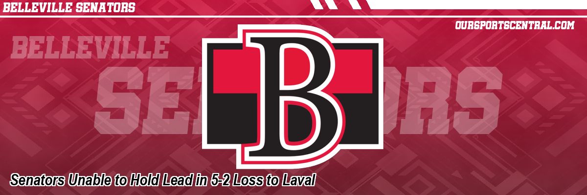 Senators Unable to Hold Lead in 5-2 Loss to Laval