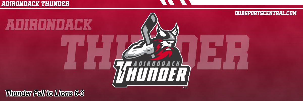 Thunder Fall to Lions 6-3