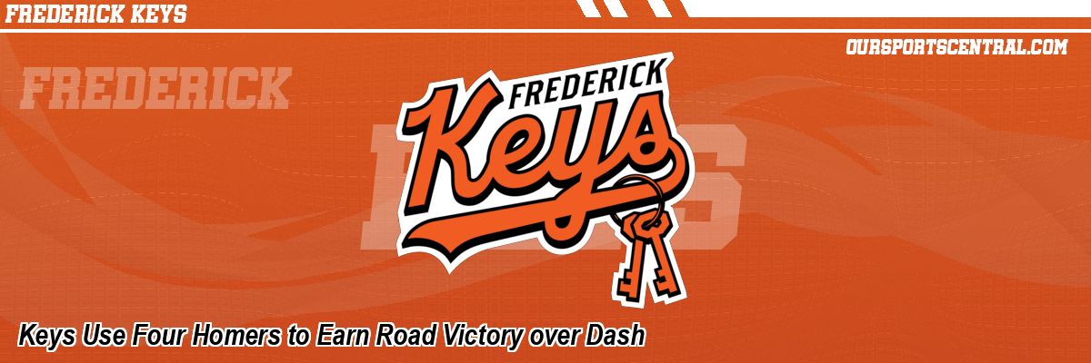 Keys Use Four Homers to Earn Road Victory over Dash