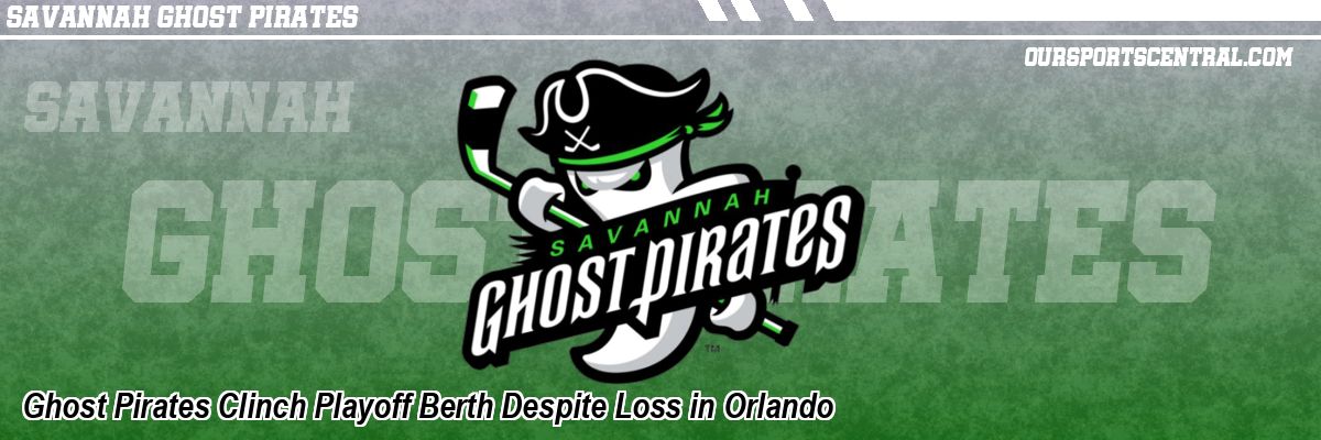 Ghost Pirates Clinch Playoff Berth Despite Loss in Orlando