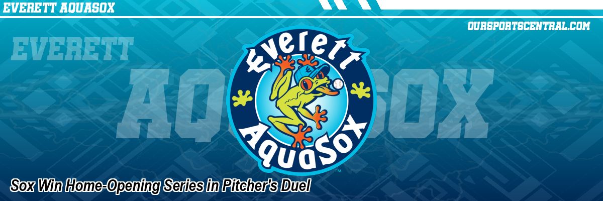 Sox Win Home-Opening Series in Pitcher's Duel