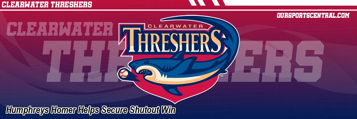 Humphreys Homer Helps Secure Shutout Win