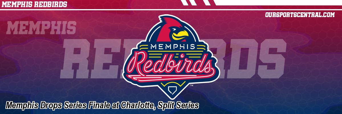 Memphis Drops Series Finale at Charlotte, Split Series