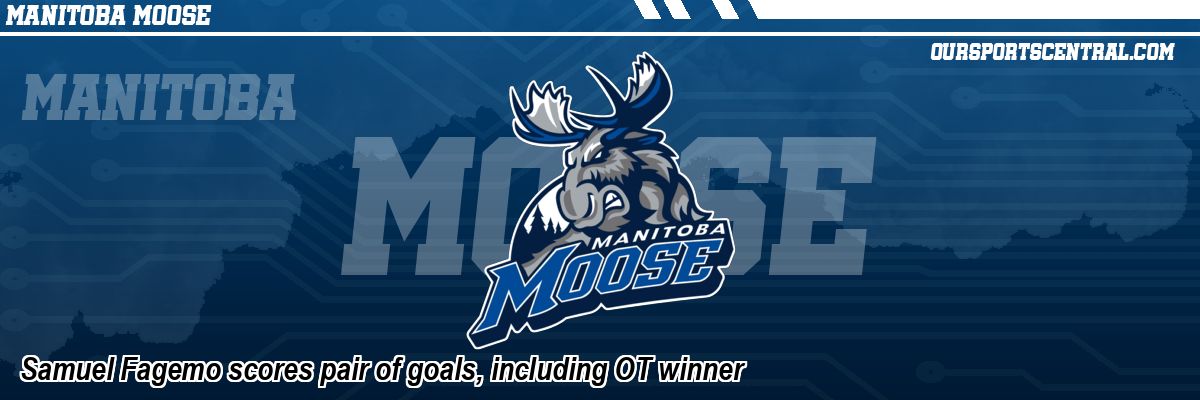 Samuel Fagemo scores pair of goals, including OT winner