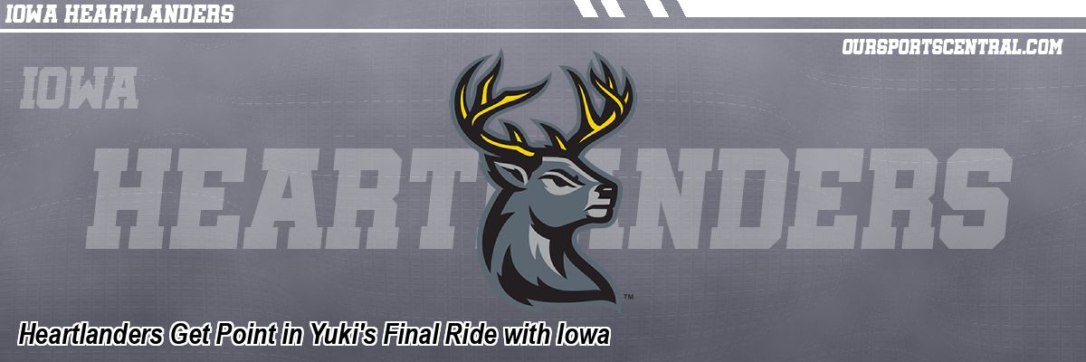 Heartlanders Get Point in Yuki's Final Ride with Iowa