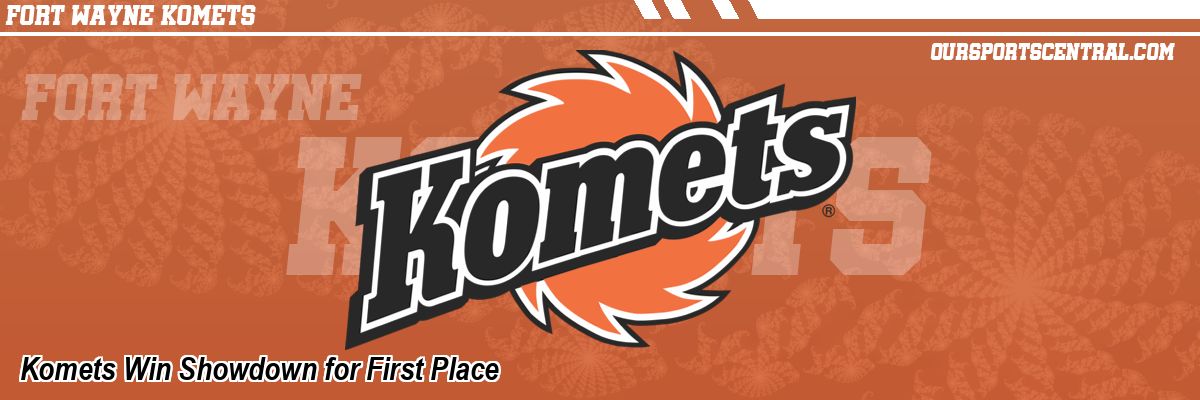 Komets Win Showdown for First Place