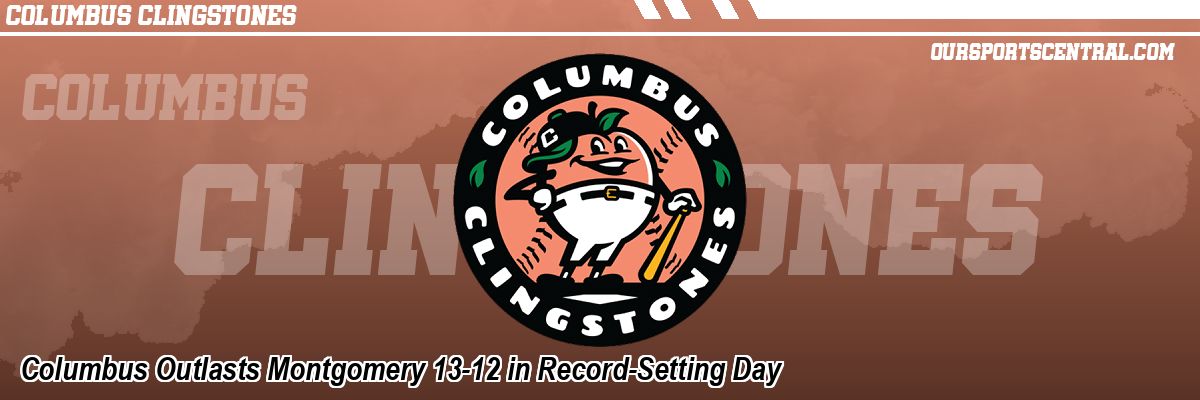Columbus Outlasts Montgomery 13-12 in Record-Setting Day