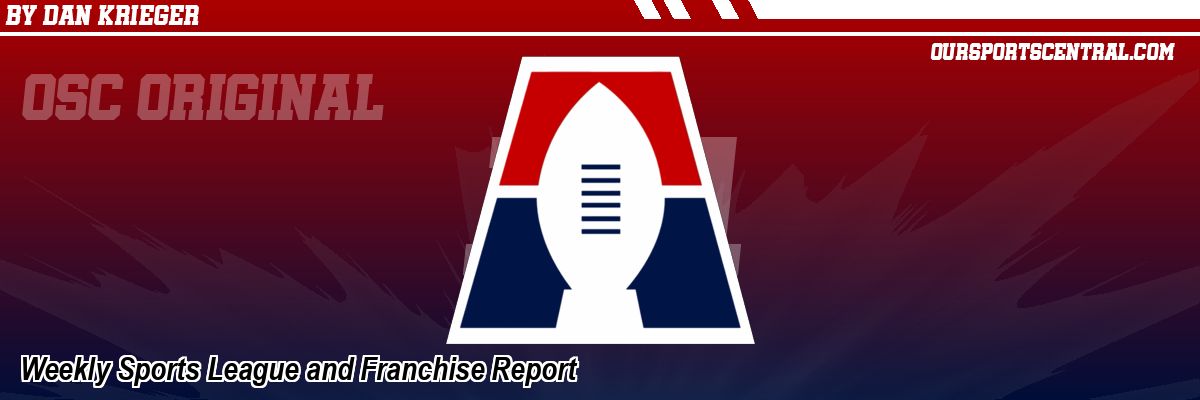 Weekly Sports League and Franchise Report