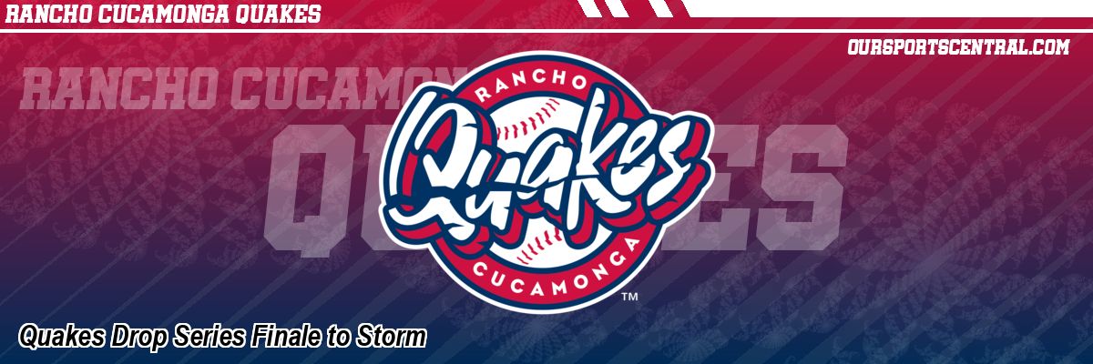 Quakes Drop Series Finale to Storm