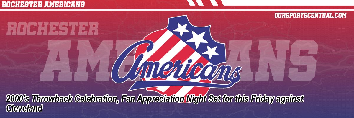 2000's Throwback Celebration, Fan Appreciation Night Set for this Friday against Cleveland