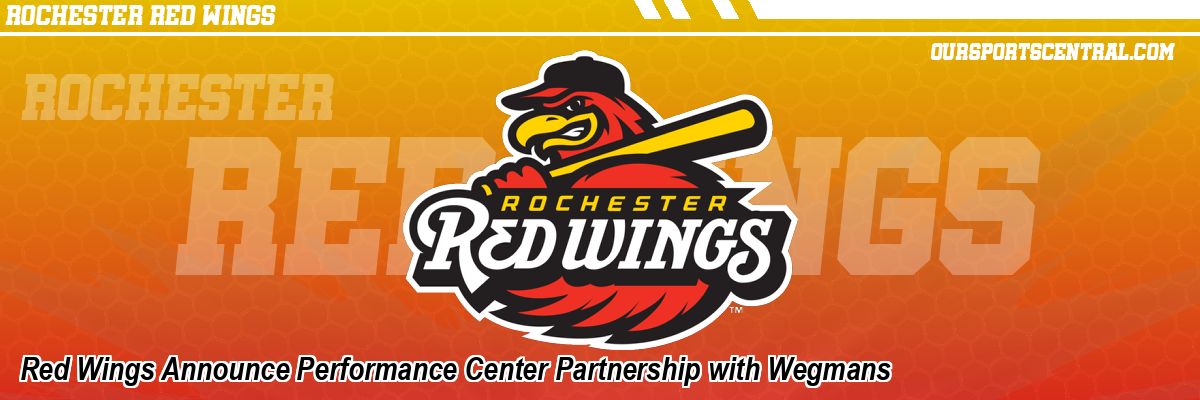 Red Wings Announce Performance Center Partnership with Wegmans