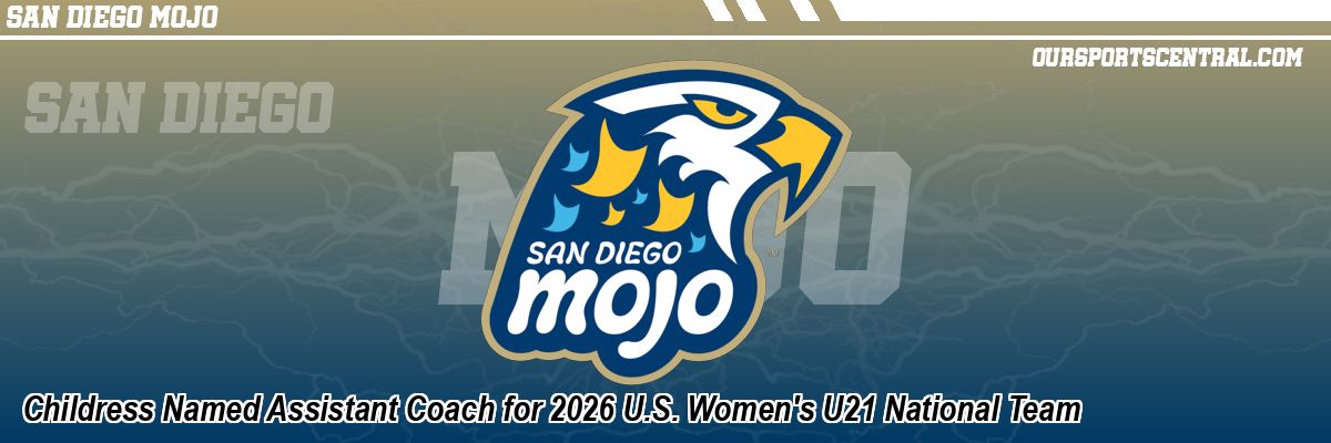 Childress Named Assistant Coach for 2026 U.S. Women's U21 National Team