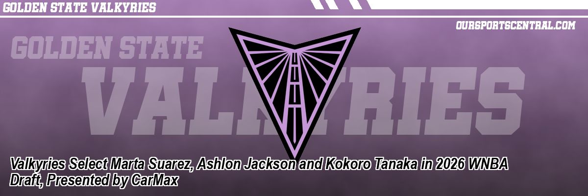 Valkyries Select Marta Suarez, Ashlon Jackson and Kokoro Tanaka in 2026 WNBA Draft, Presented by CarMax