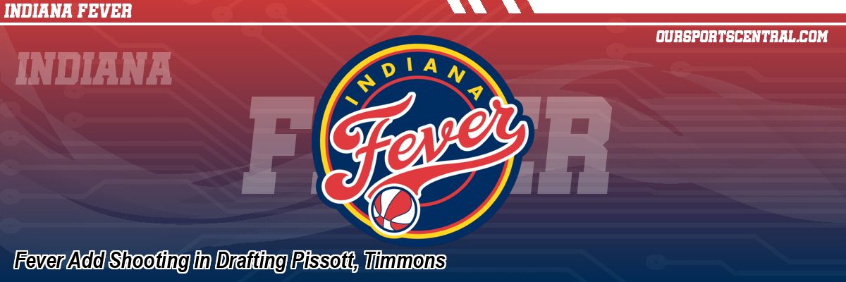 Fever Add Shooting in Drafting Pissott, Timmons