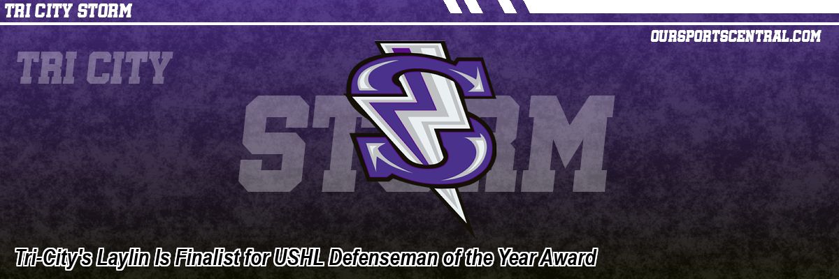 Tri-City's Laylin Is Finalist for USHL Defenseman of the Year Award