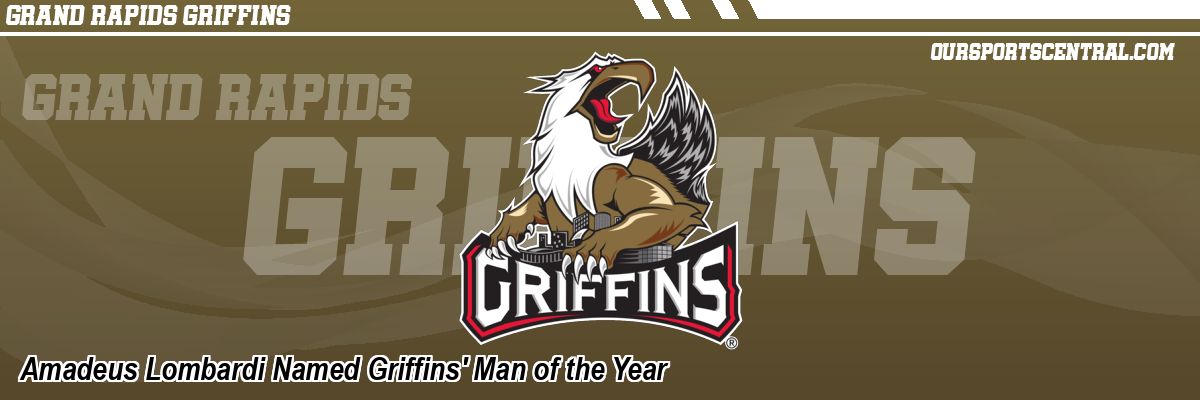 Amadeus Lombardi Named Griffins' Man of the Year