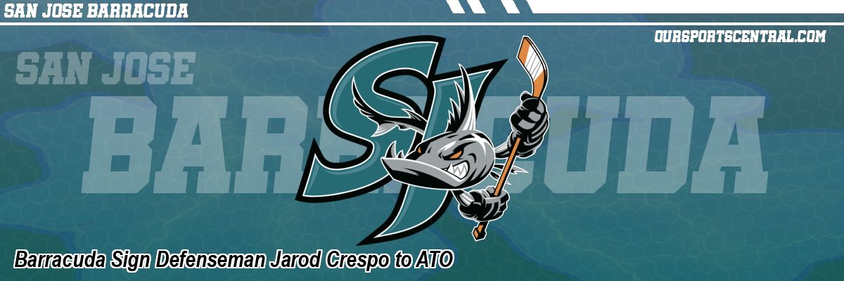 Barracuda Sign Defenseman Jarod Crespo to ATO
