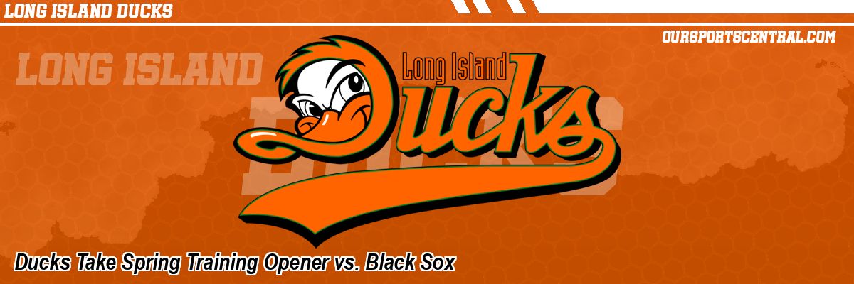 Ducks Take Spring Training Opener vs. Black Sox