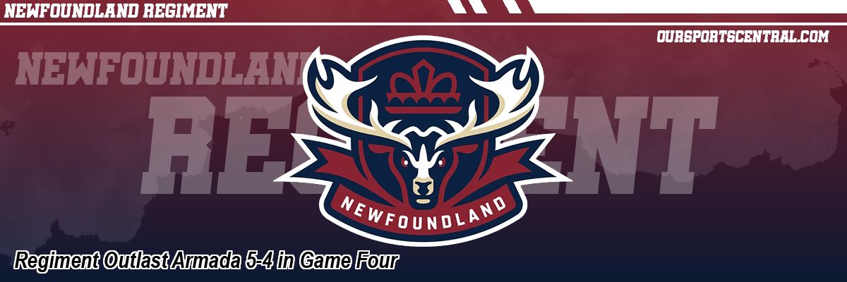 Regiment Outlast Armada 5-4 in Game Four