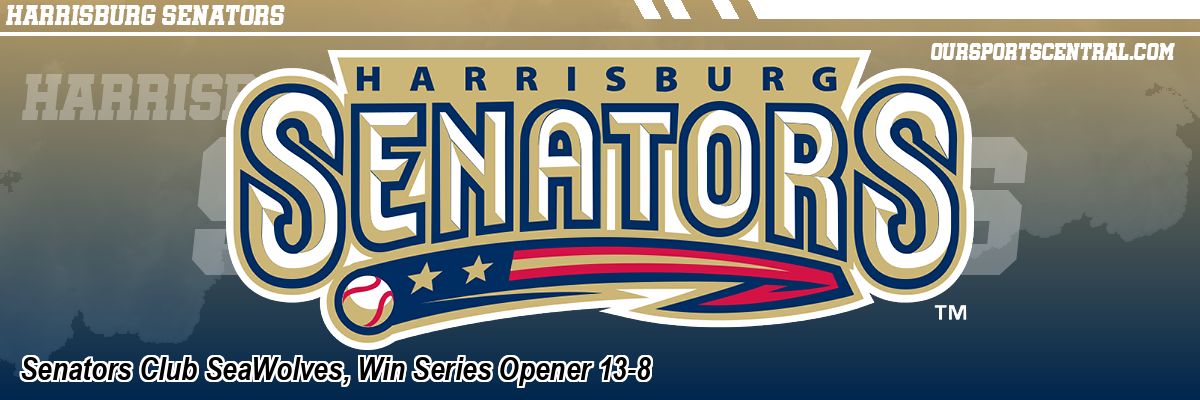Senators Club SeaWolves, Win Series Opener 13-8